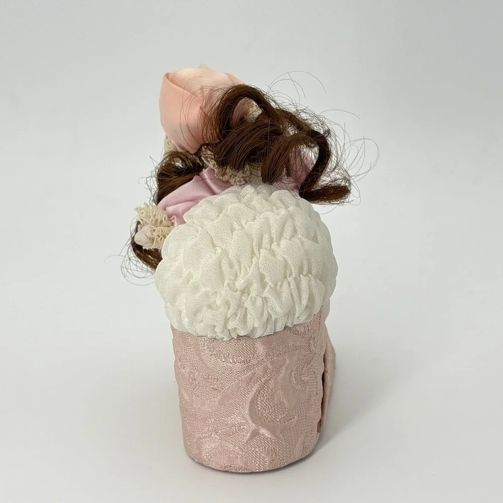 Melnicks Curiosity Shoppe Handmade OOAK Creepy Porcelain Doll in Pink Lace Shoe